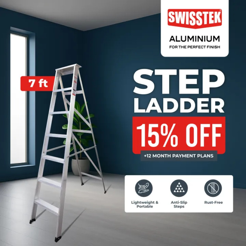 Swisstek Step Ladder 7ft