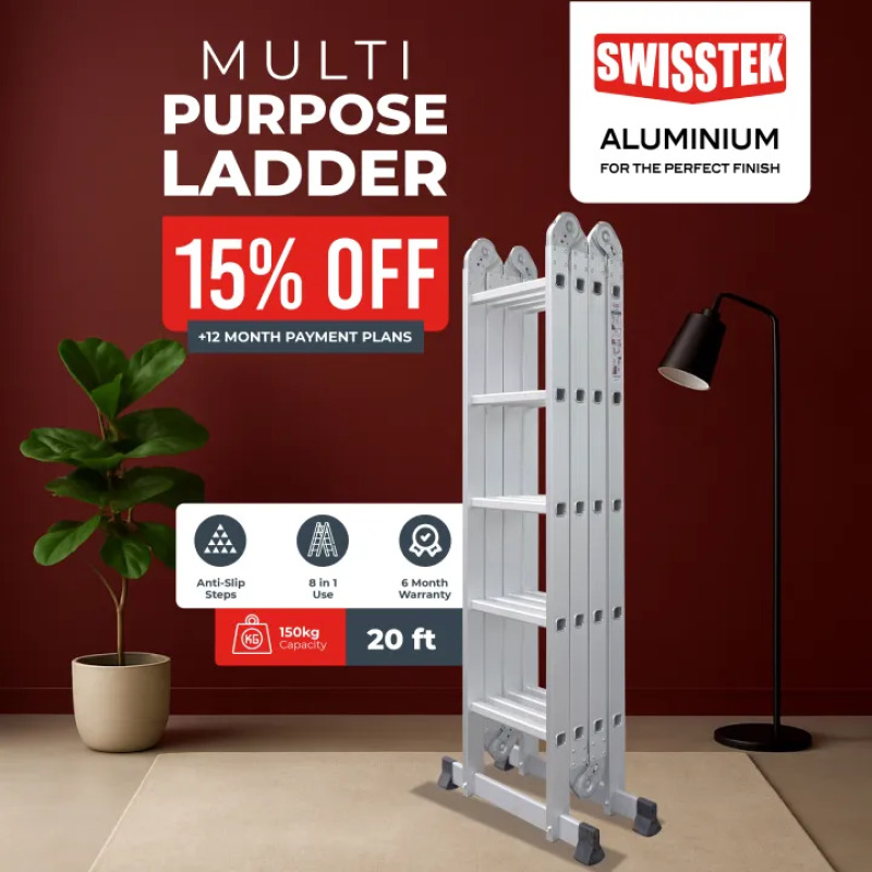 Swisstek Multi-Purpose Ladder 20ft